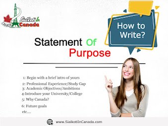How to write SOP for Canada Student visa